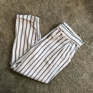 Striped Joggers